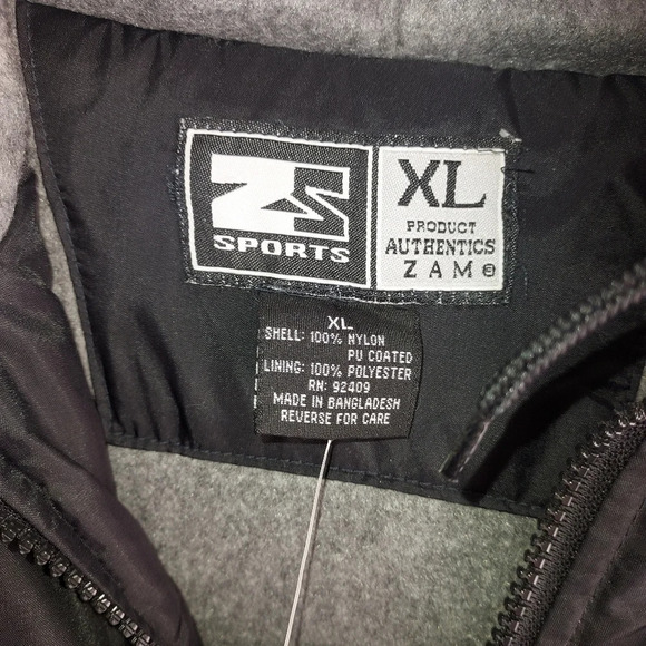 VINTAGE 90’S zstar TOMMY USA SPORTS ZIP-UP JACKET with hood - Picture 6 of 8